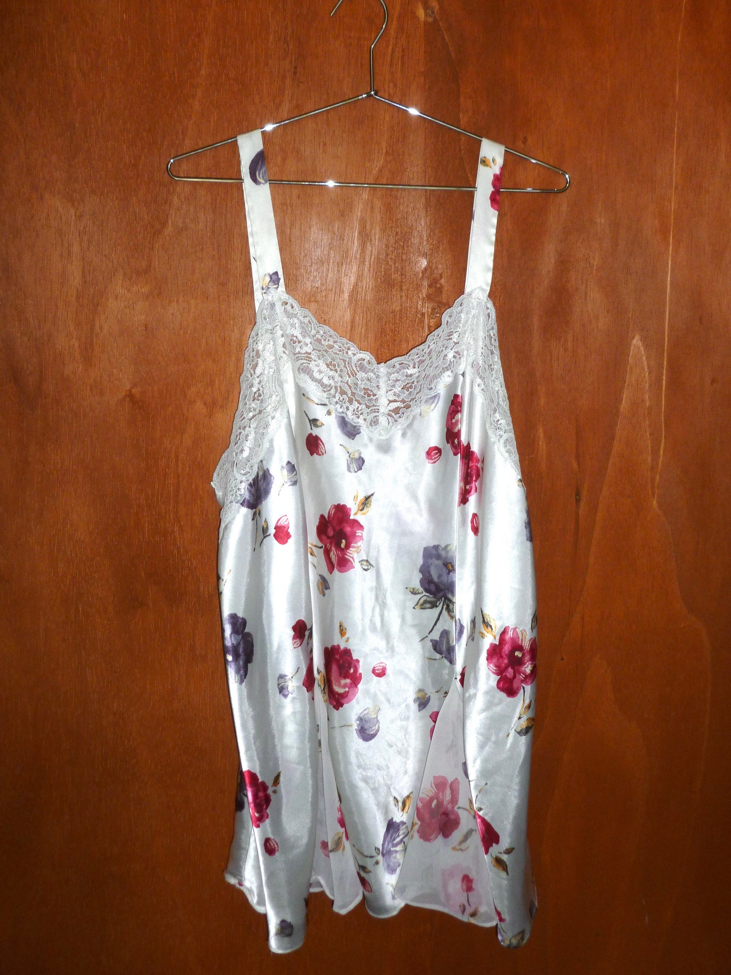 Multicolor Floral Slip Dress (XL)