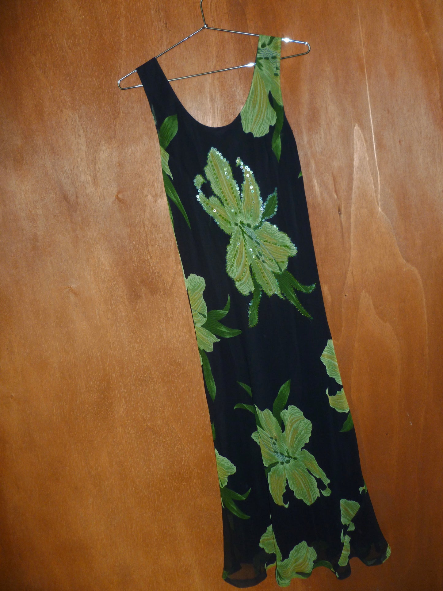 Floral Sequin Detail Dress & Top Set (M)
