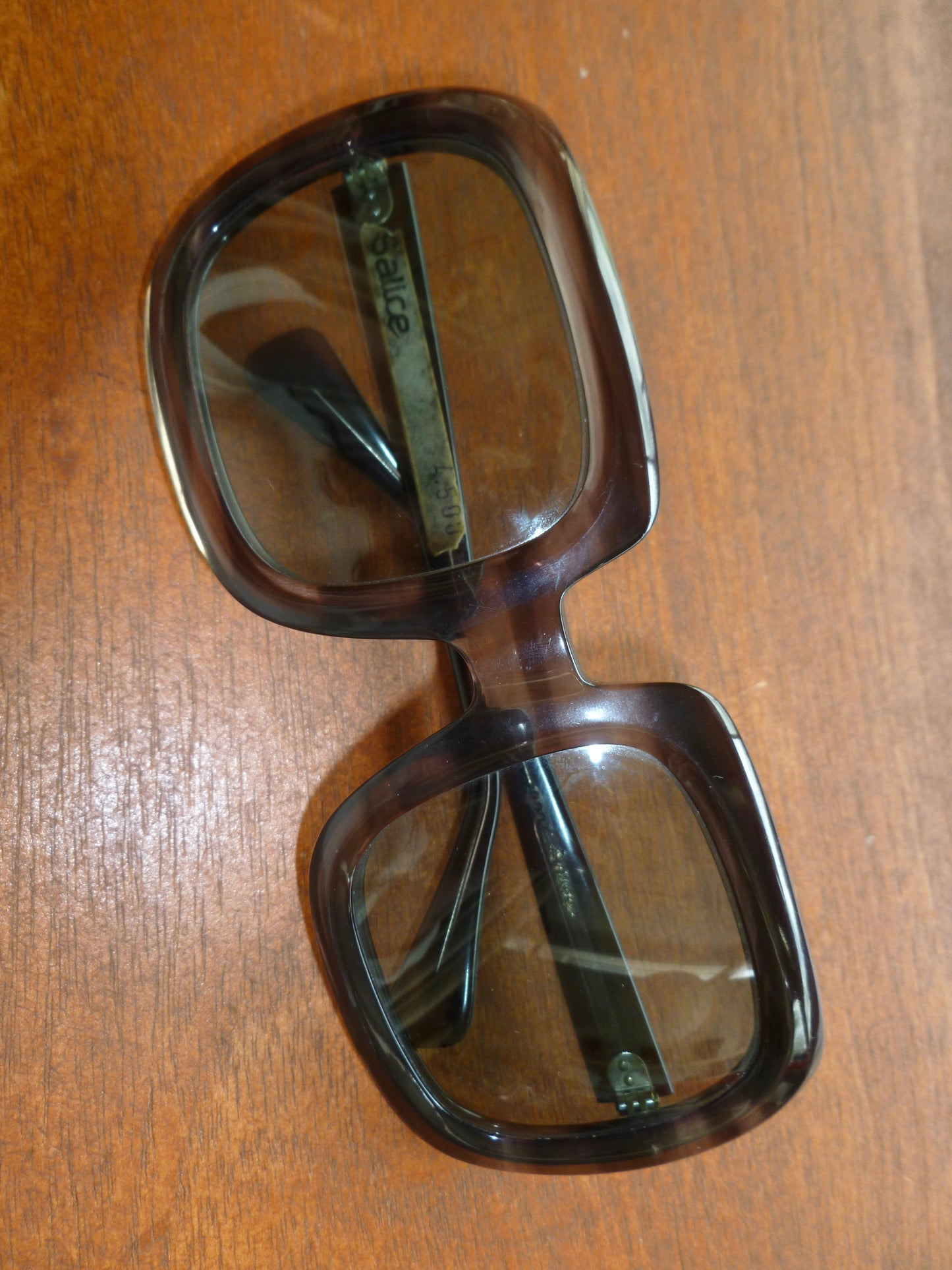 Vintage Italian Square Hangover Sunglasses