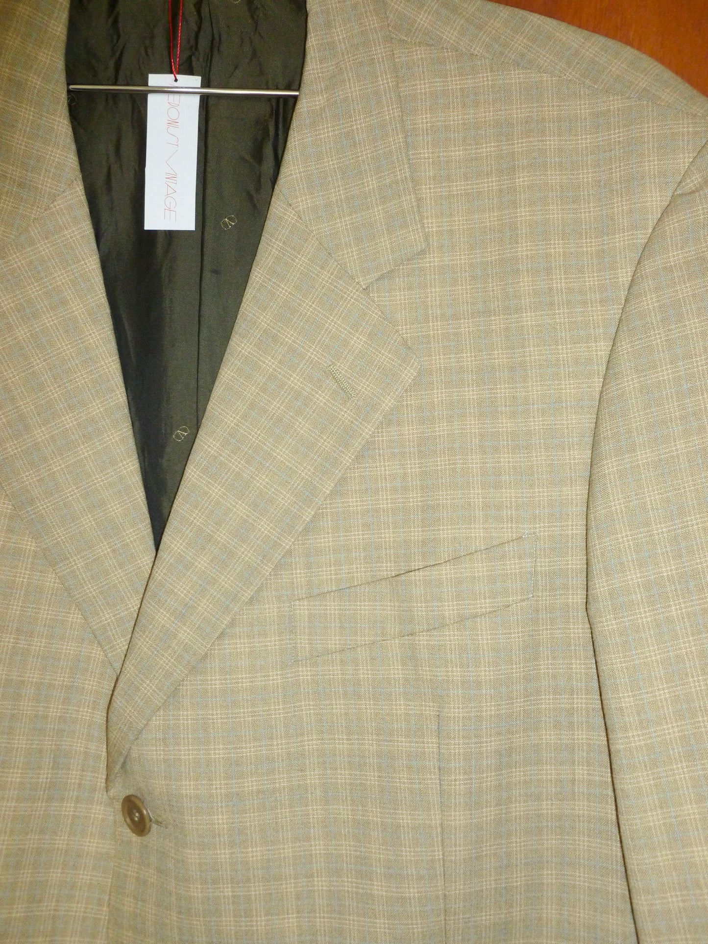 Valentino Plaid Boyfriend Blazer
