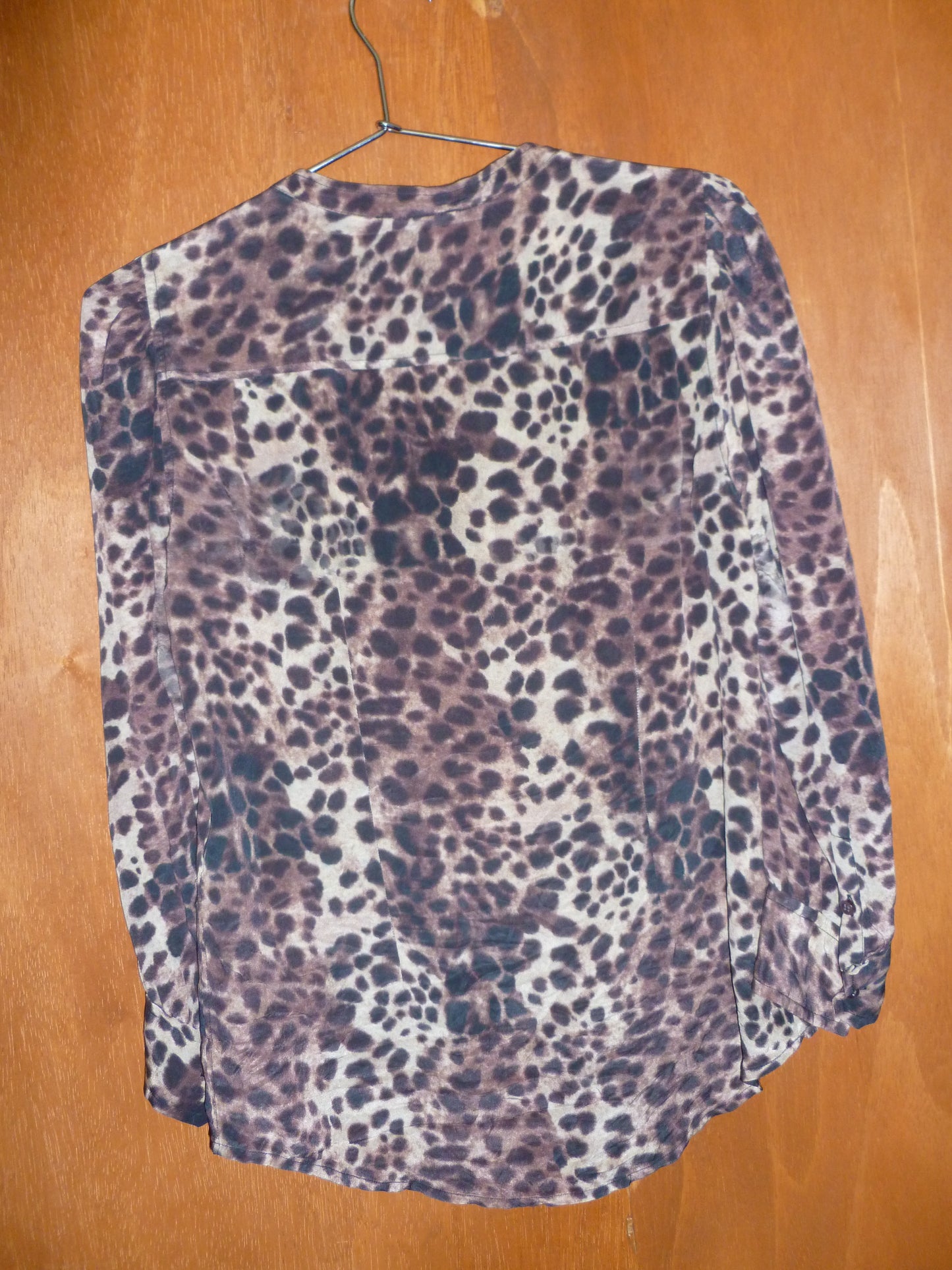 Isabel Marant Silk Leopard Button-Up (M)