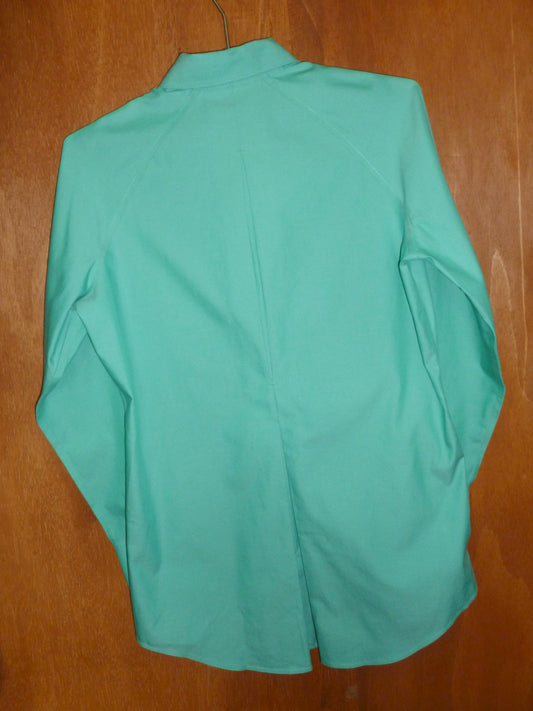 Structured Seafoam Button Up (M)