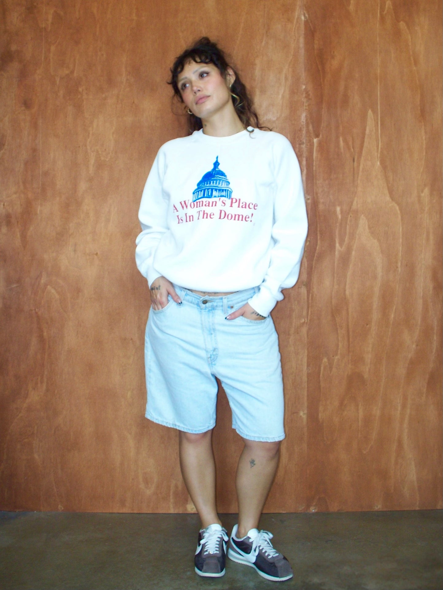 90s "Women's Place" Crewneck (M)