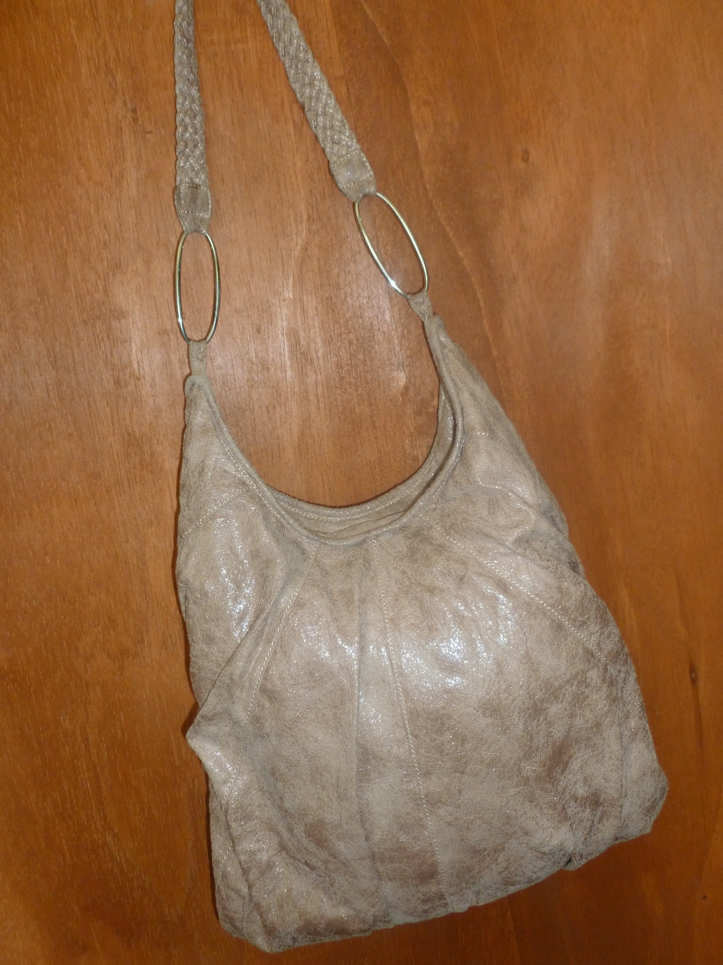 Y2K Oval Loop Detail Deep Purse