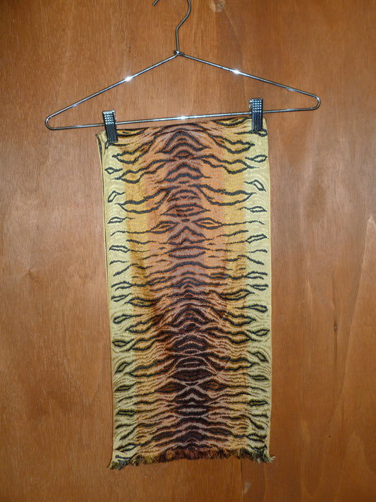 Tiger Print Mini Scarf