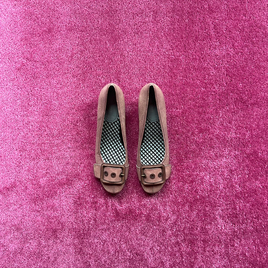 Miu Miu Buckle Ballet Heel (40)