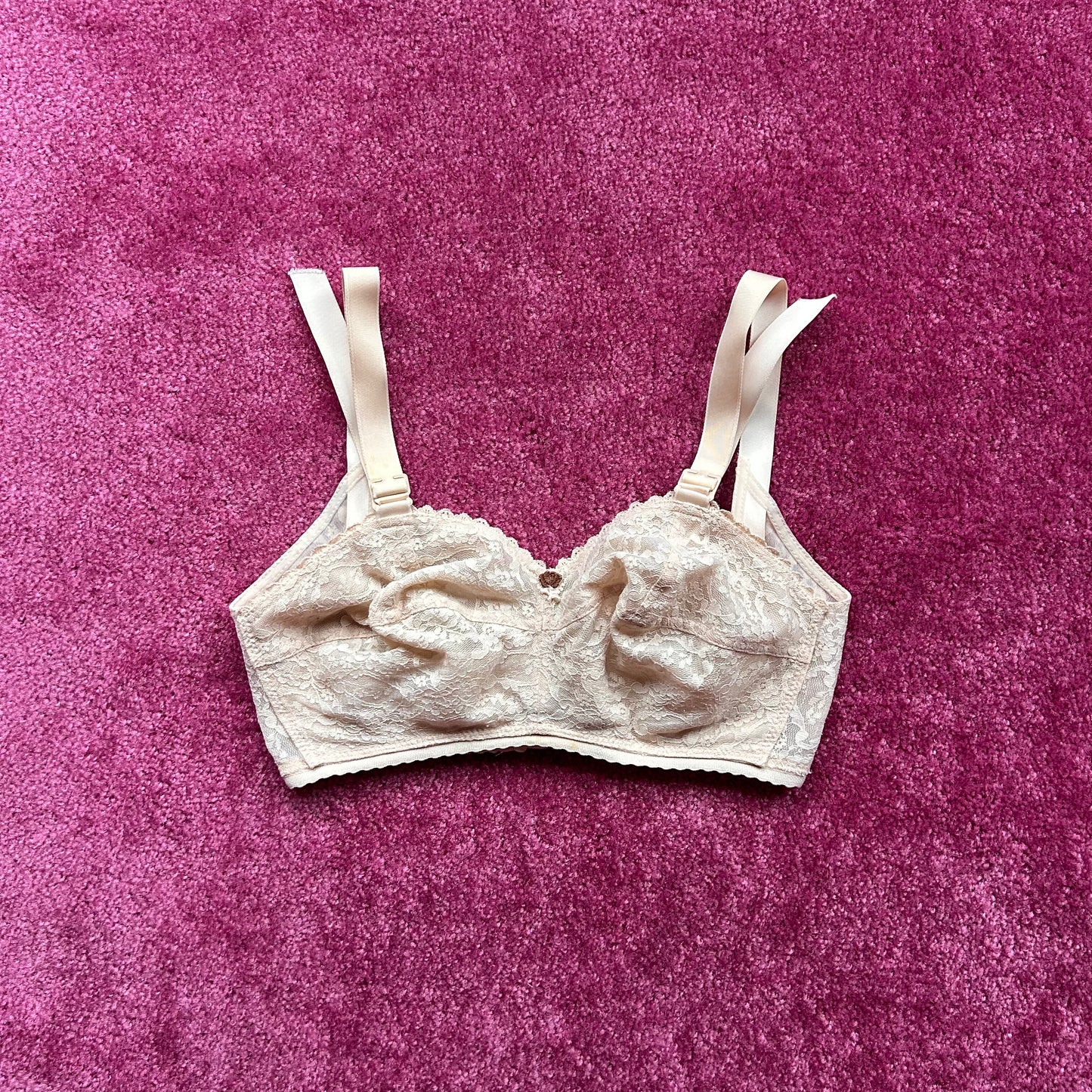Nude Lace Bralette (28G)