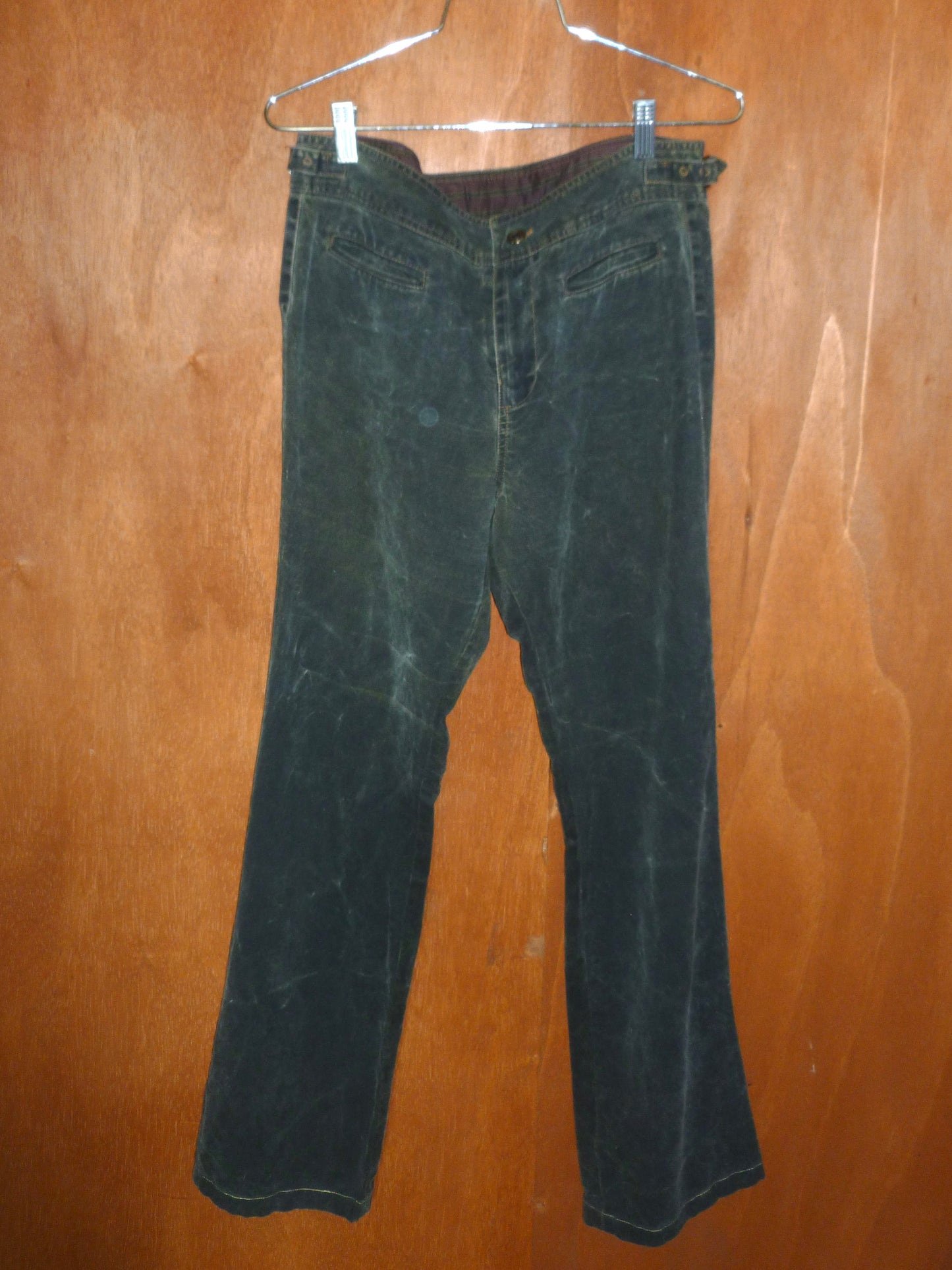 Brown Acid Wash Trouser