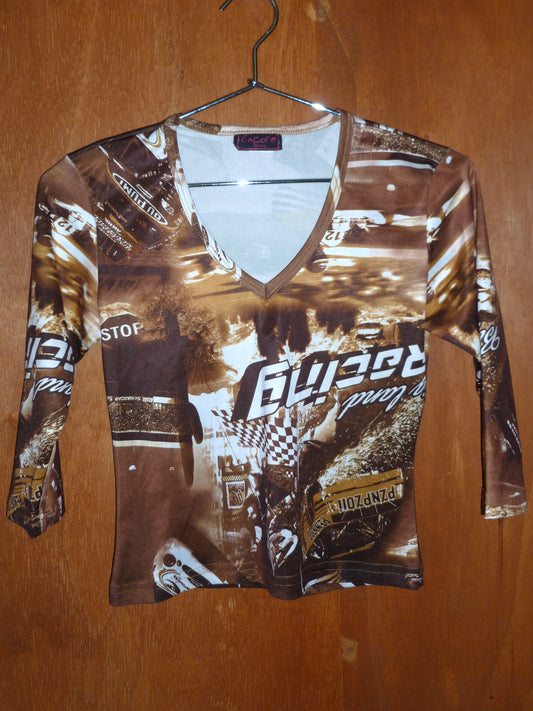 Y2K Racing Graphic 3-Quarter Sleeve (S)