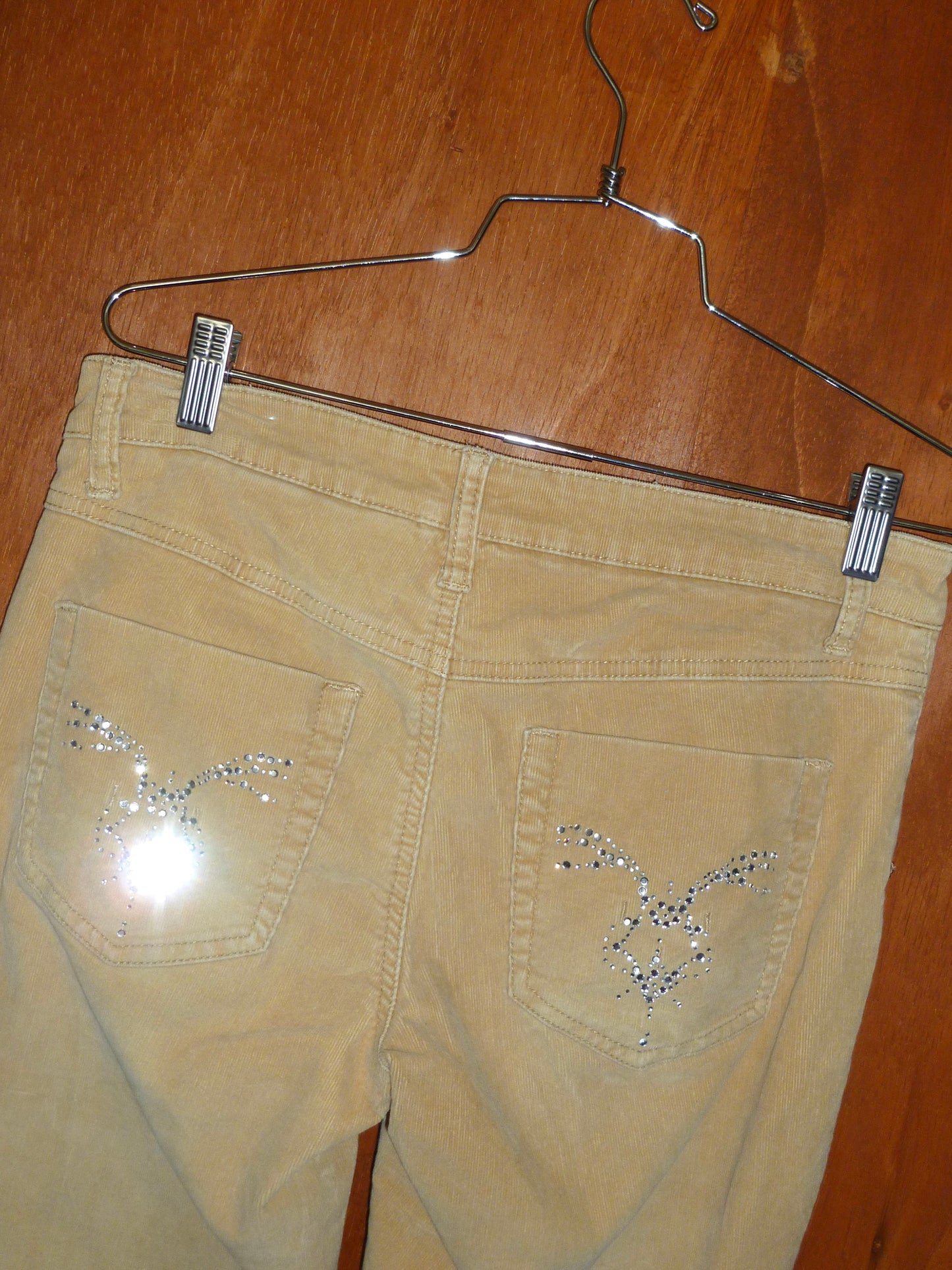Rhinestone Corduroy Bootcut Pant (31")