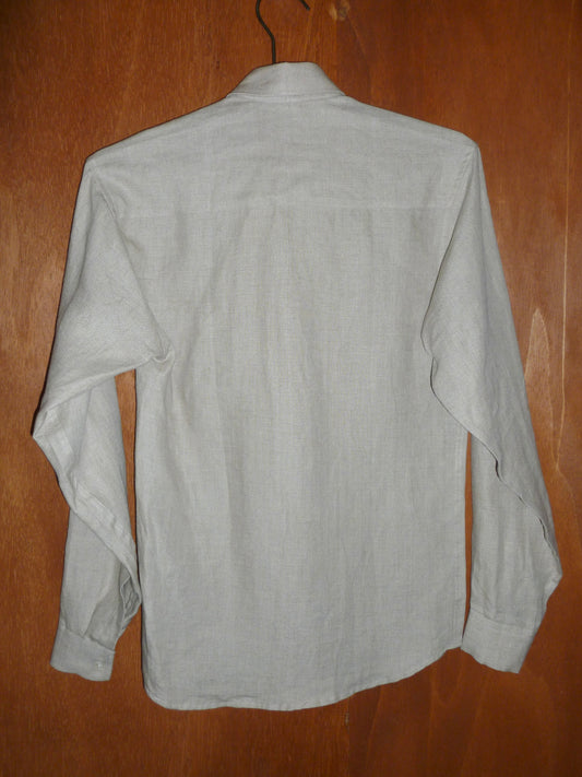 Natural Cotton-Blend Button-Down (12)