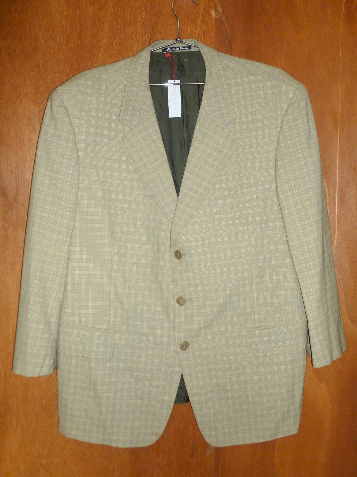Valentino Plaid Boyfriend Blazer