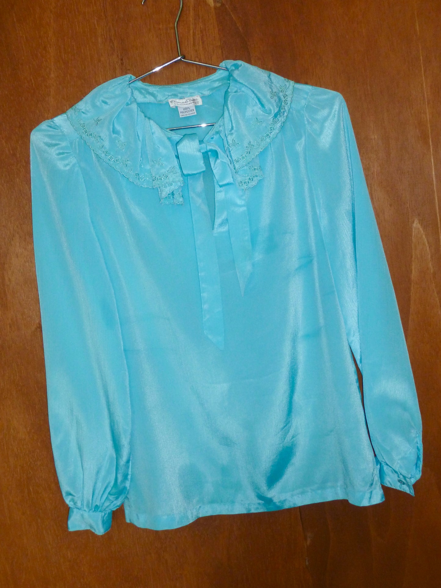 Oscar de la Renta Ruffle Collar Blouse (S)