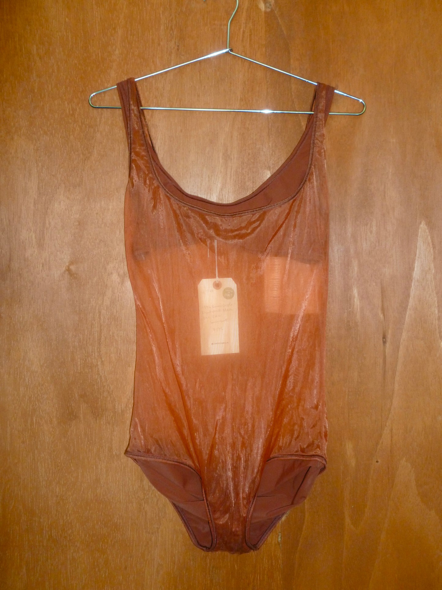 Romeo Gigli Deadstock Mesh One Piece Swimsuit (44)