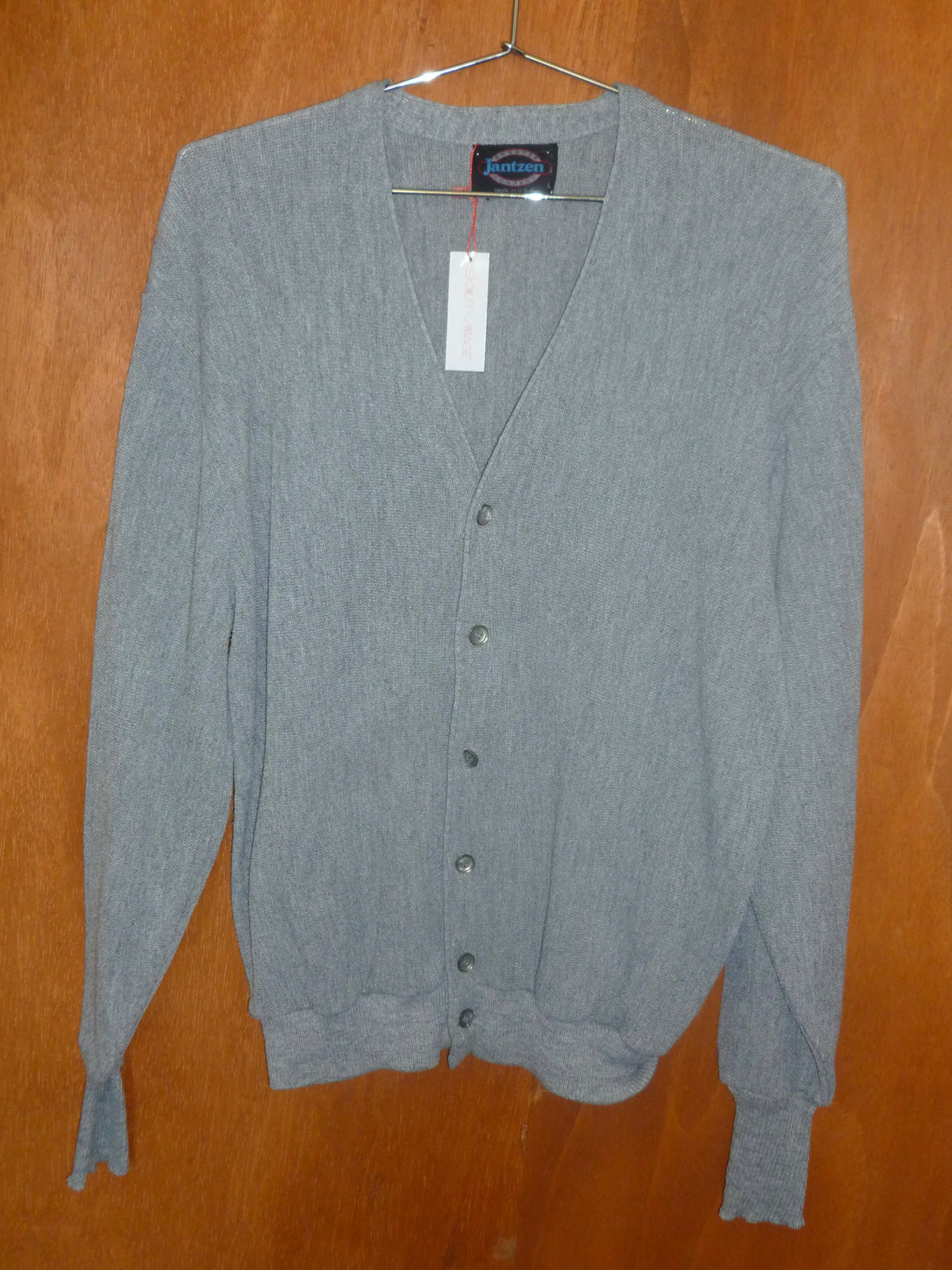80s Grey Cardigan (S)